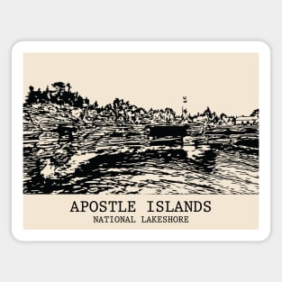 Apostle Islands National Lakeshore Magnet